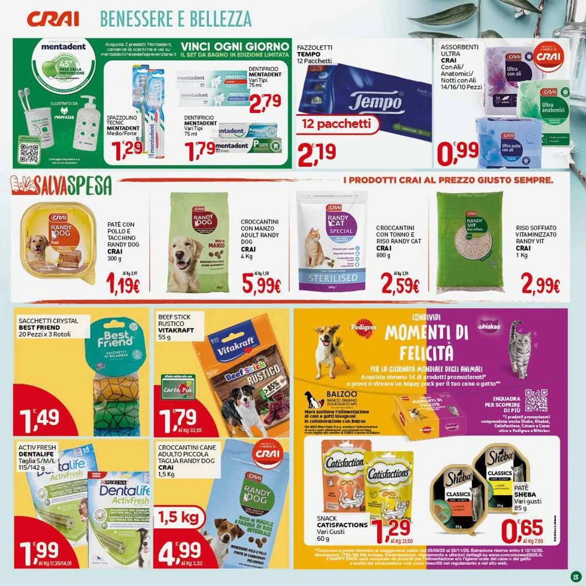 Volantino Crai da 16 ottobre a 29 ottobre di 2025 - Pagina del volantino 15