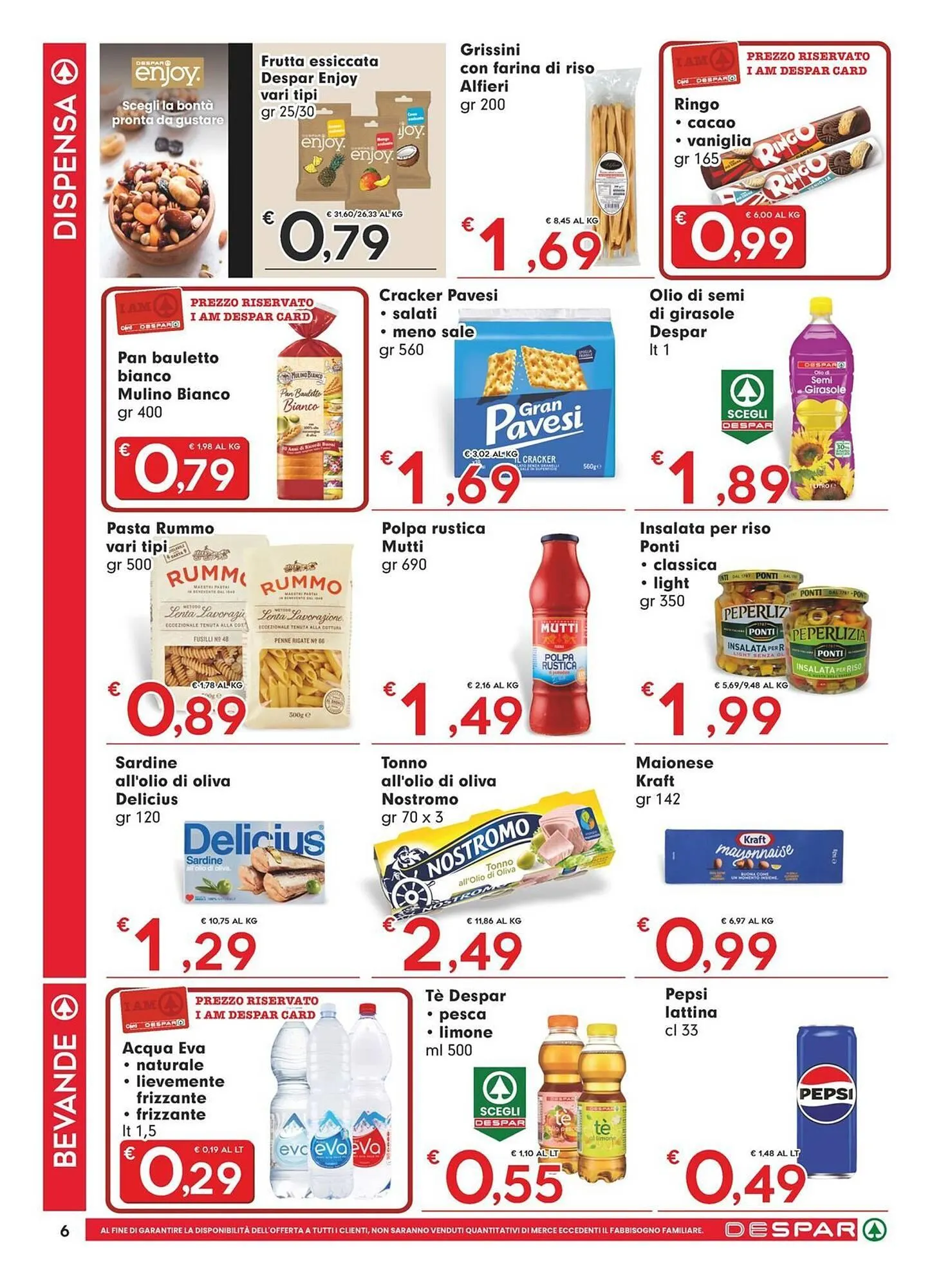 Volantino DeSpar Express da 17 luglio a 30 luglio di 2025 - Pagina del volantino 6