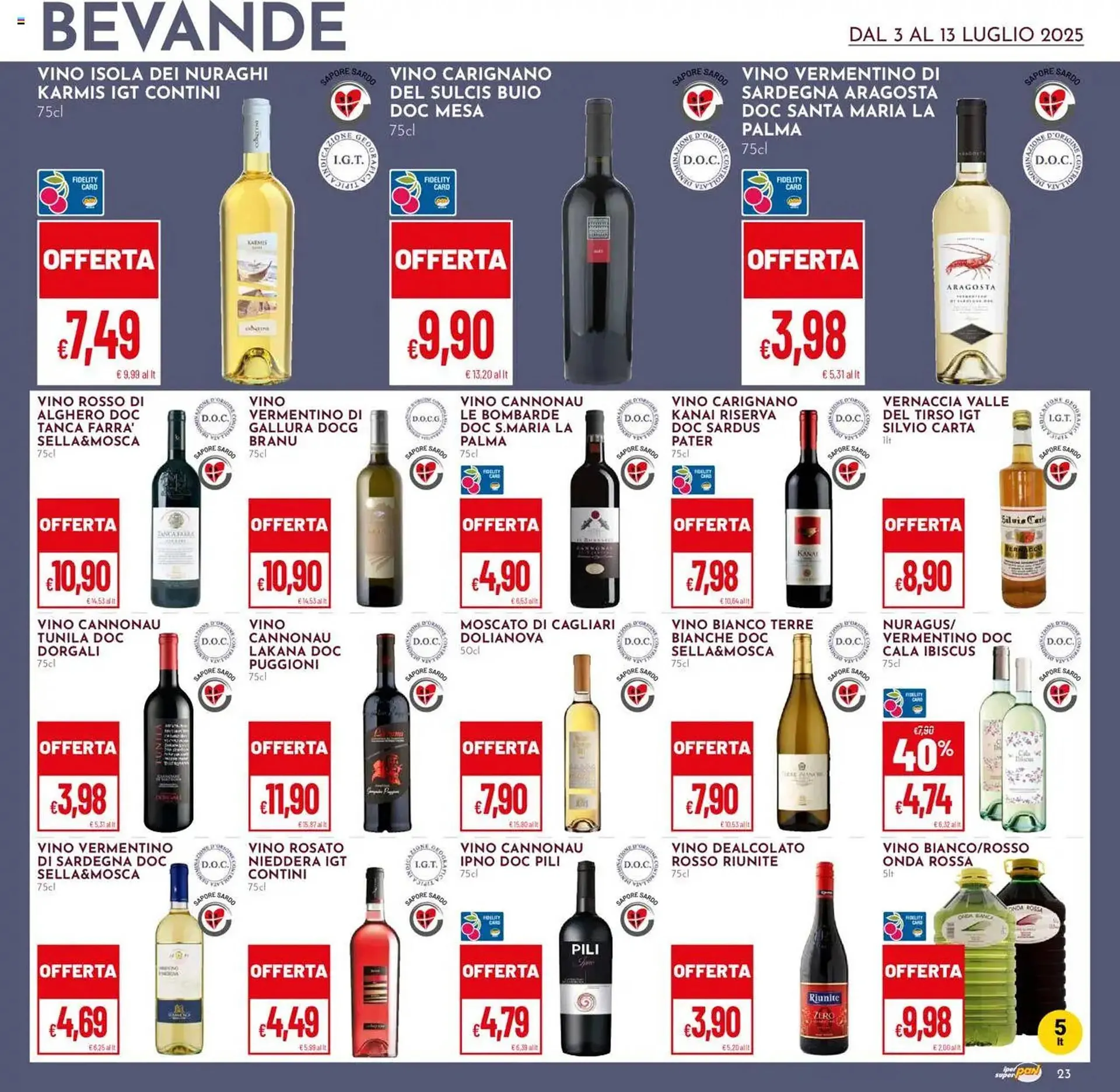 Volantino Pan da 3 luglio a 13 luglio di 2025 - Pagina del volantino 23