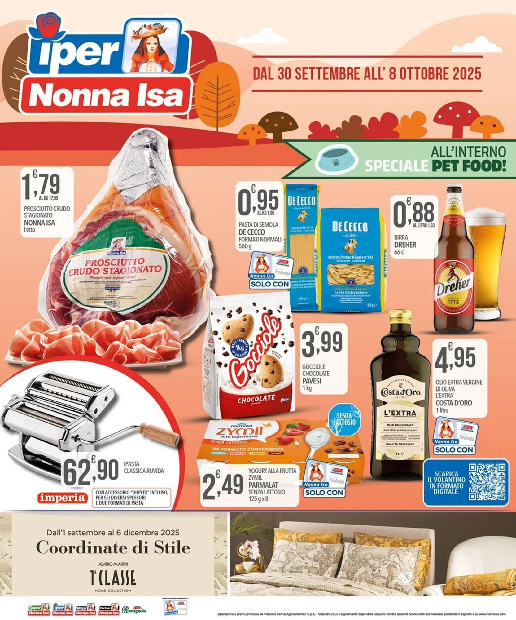 Volantino Iper Nonna Isa da 30 settembre a 8 ottobre di 2025 - Pagina del volantino 1