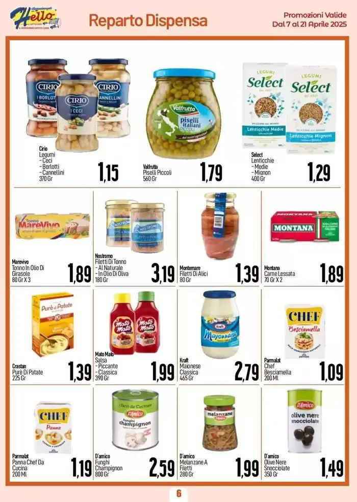 Buona Pasqua da 7 aprile a 21 aprile di 2025 - Pagina del volantino 6