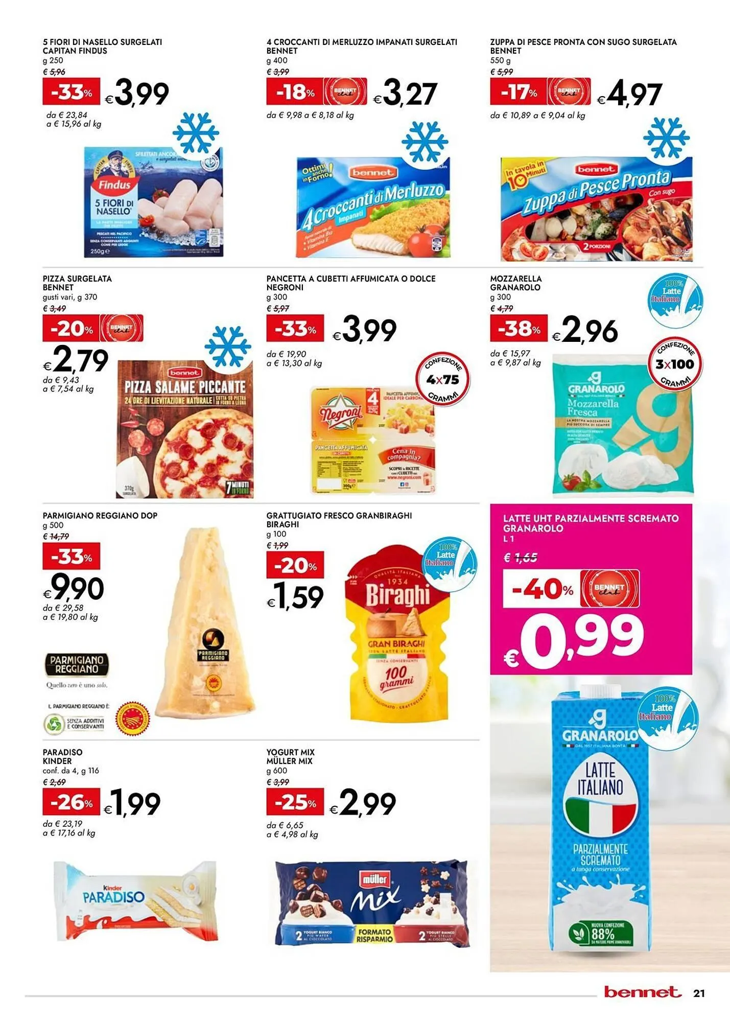 Volantino Bennet da 20 marzo a 2 aprile di 2025 - Pagina del volantino 21