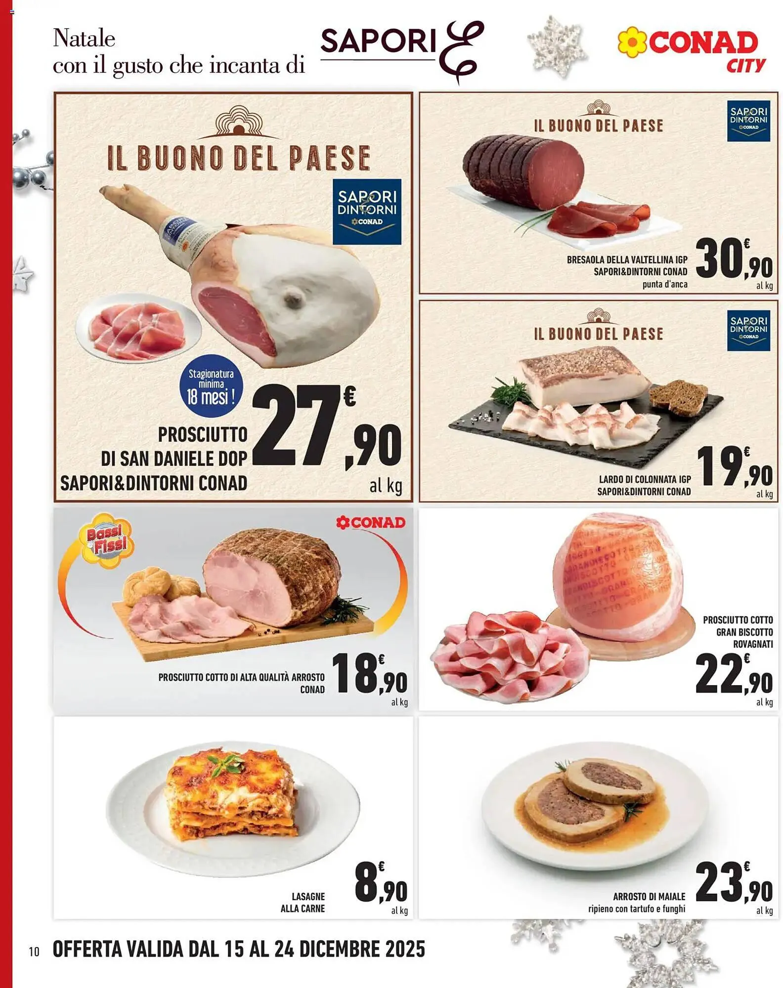 Volantino Conad da 15 dicembre a 24 dicembre di 2025 - Pagina del volantino 10