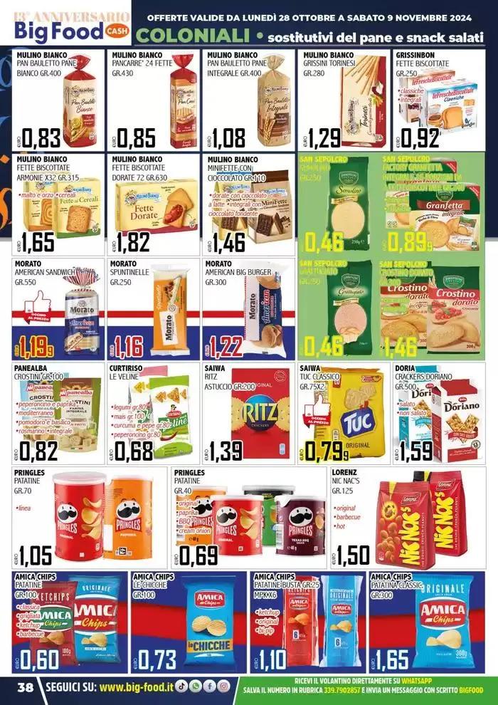 Festeggiamo il nostro 13 anniversario da 28 ottobre a 9 novembre di 2024 - Pagina del volantino 38