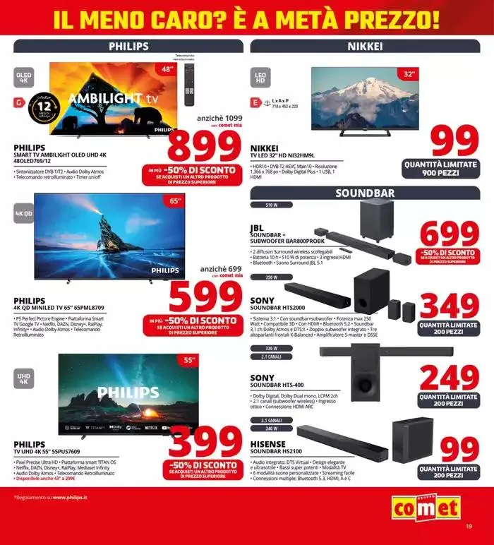 Offerte da Comet! da 20 marzo a 2 aprile di 2025 - Pagina del volantino 19
