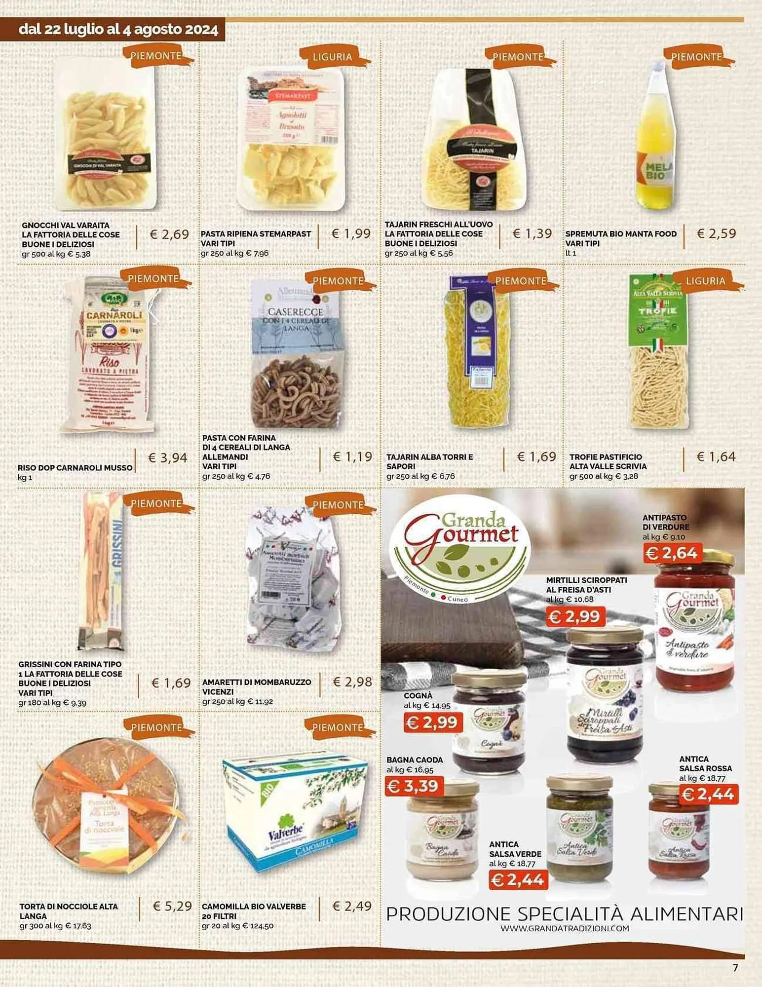 Volantino Mercatò Local da 22 luglio a 4 agosto di 2024 - Pagina del volantino 7