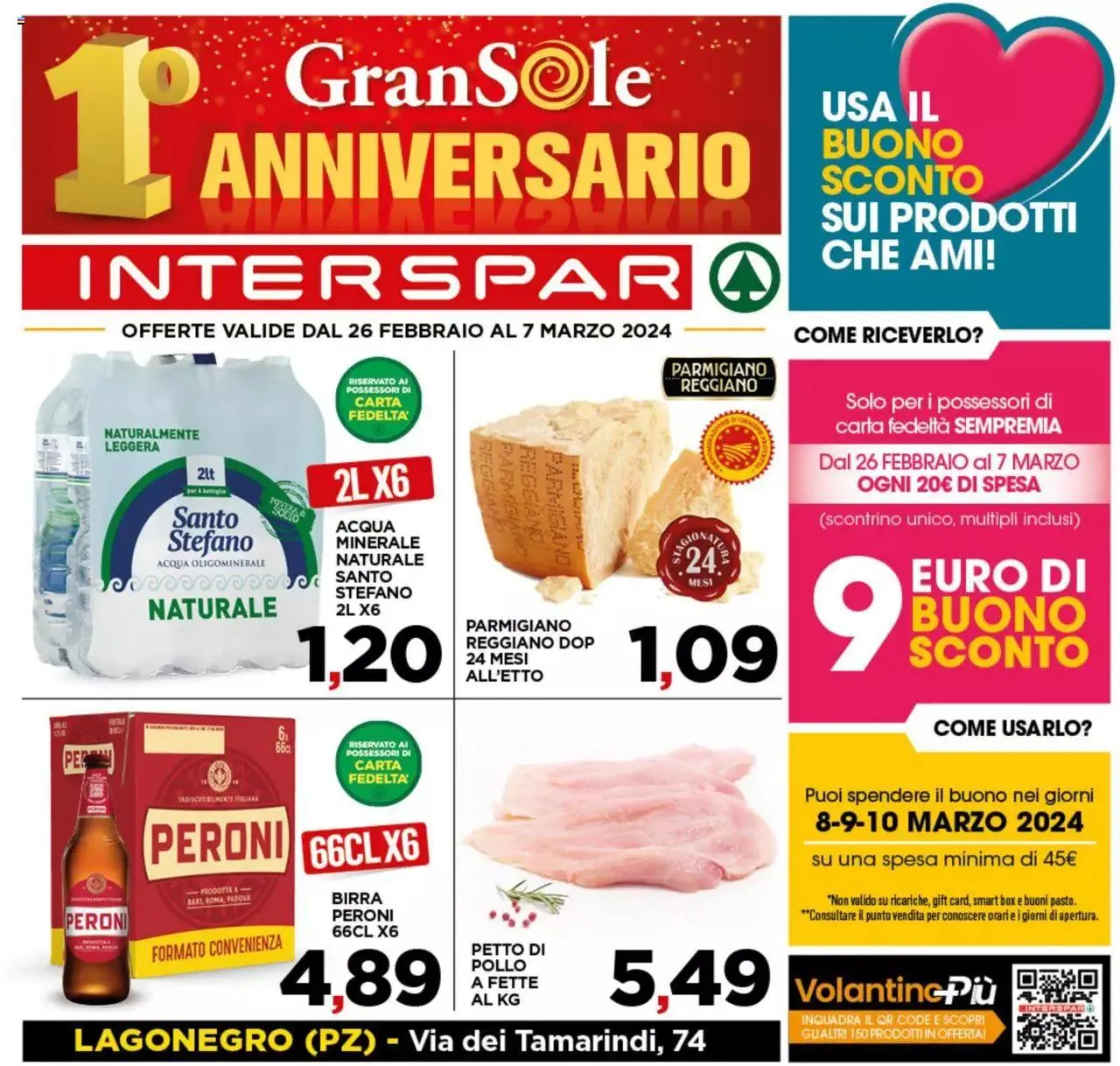 Volantino Interspar da 26 febbraio a 7 marzo di 2024 - Pagina del volantino 1