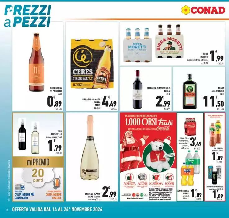 Prezzi a pezzi da 14 novembre a 24 novembre di 2024 - Pagina del volantino 8