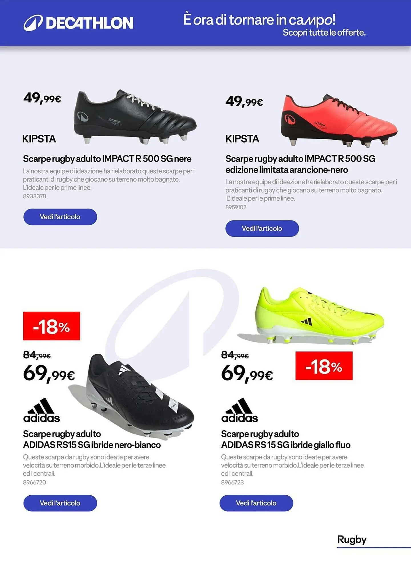 Volantino Decathlon da 1 settembre a 28 settembre di 2025 - Pagina del volantino 21