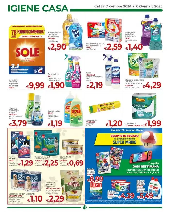 Buon anno da 26 dicembre a 6 gennaio di 2025 - Pagina del volantino 15