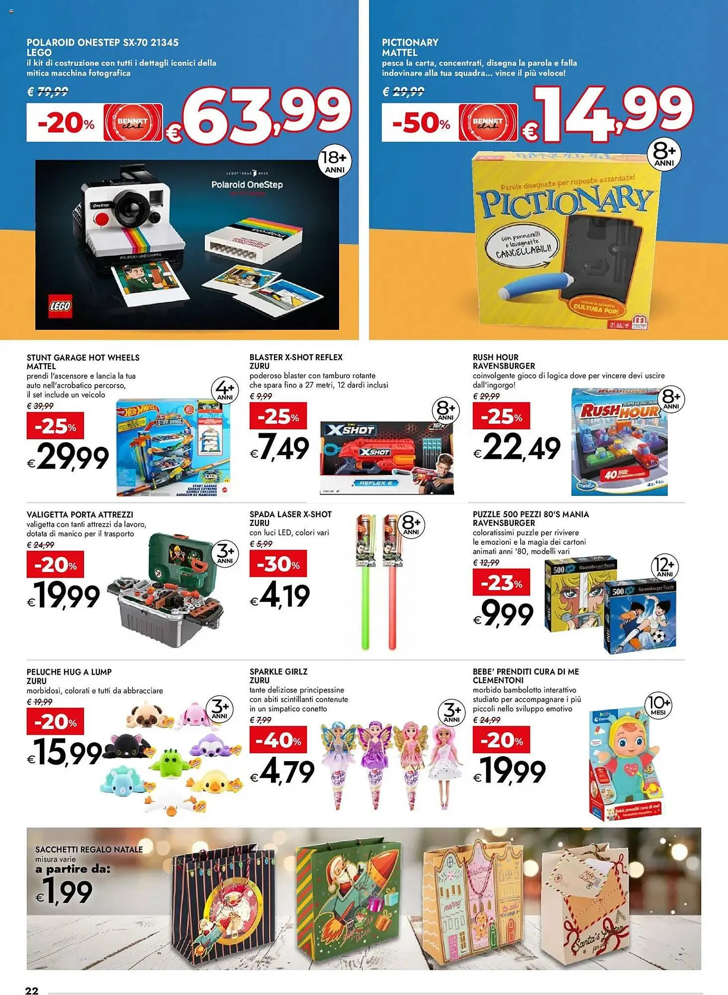 Volantino Bennet da 27 novembre a 10 dicembre di 2025 - Pagina del volantino 22
