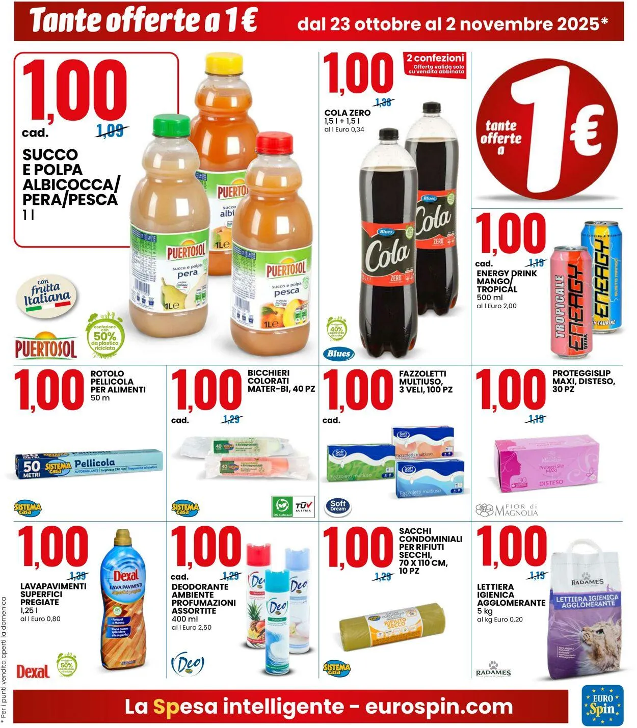 EURO Spin Volantino attuale da 23 ottobre a 2 novembre di 2025 - Pagina del volantino 5