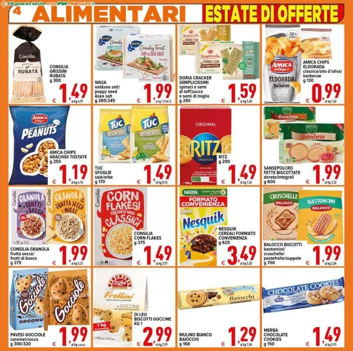 Estate di offerte da 21 agosto a 29 agosto di 2024 - Pagina del volantino 4