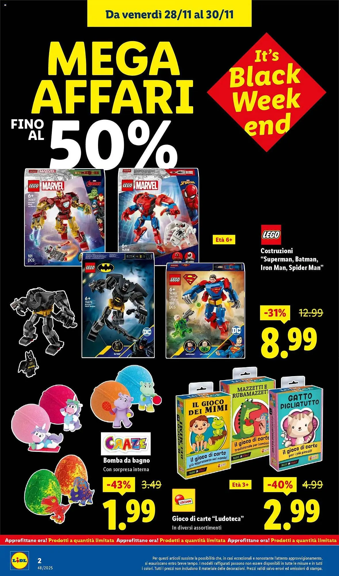 Volantino Lidl da 28 novembre a 30 novembre di 2025 - Pagina del volantino 2