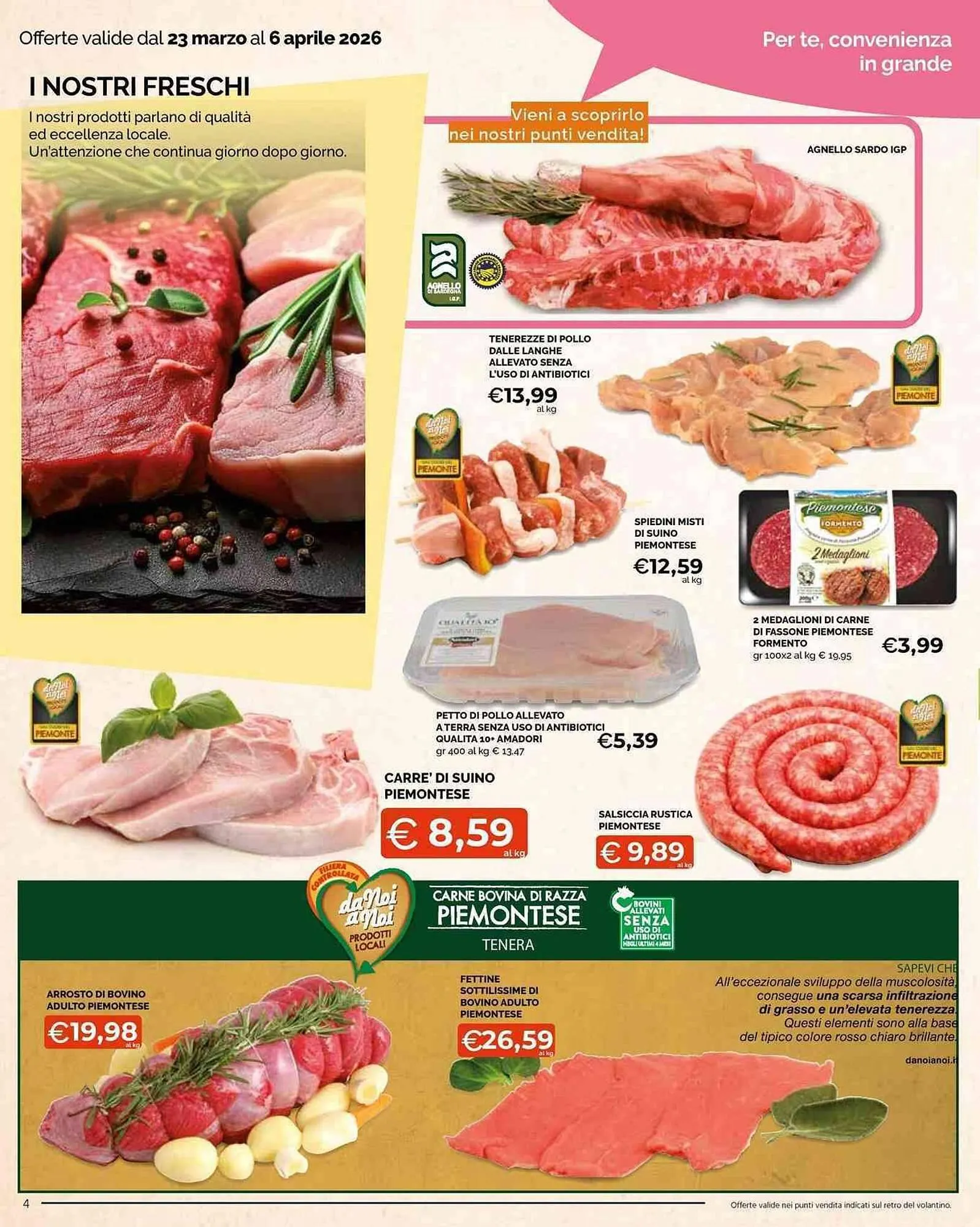 Volantino Mercatò Local da 23 marzo a 6 aprile di 2026 - Pagina del volantino 4