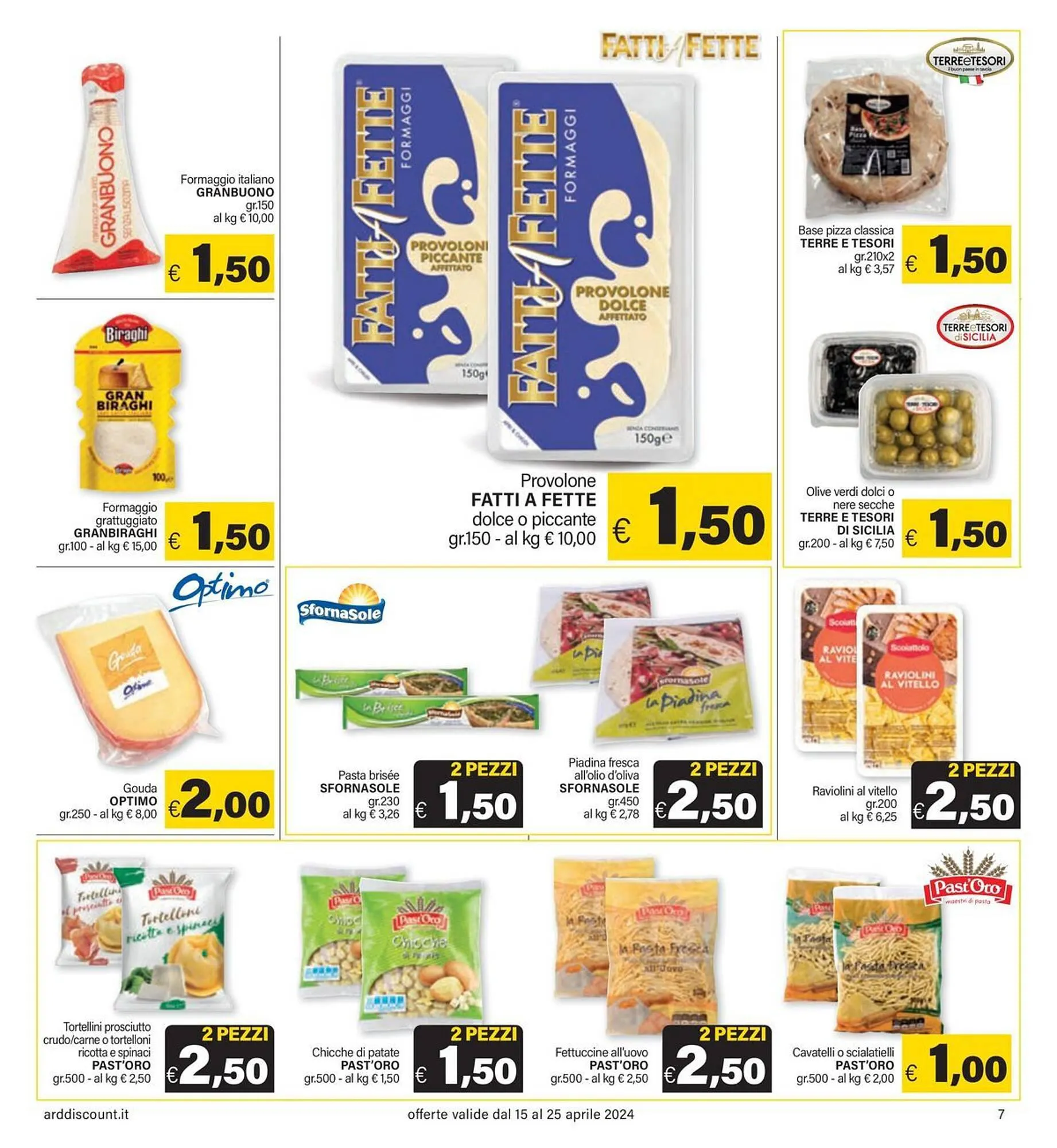Volantino Ard Discount da 15 aprile a 25 aprile di 2024 - Pagina del volantino 7