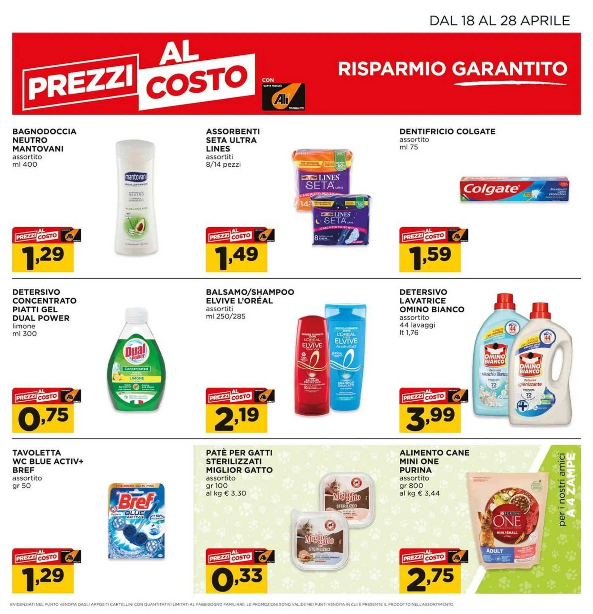Volantino Alì Supermercati da 18 aprile a 28 aprile di 2024 - Pagina del volantino 5