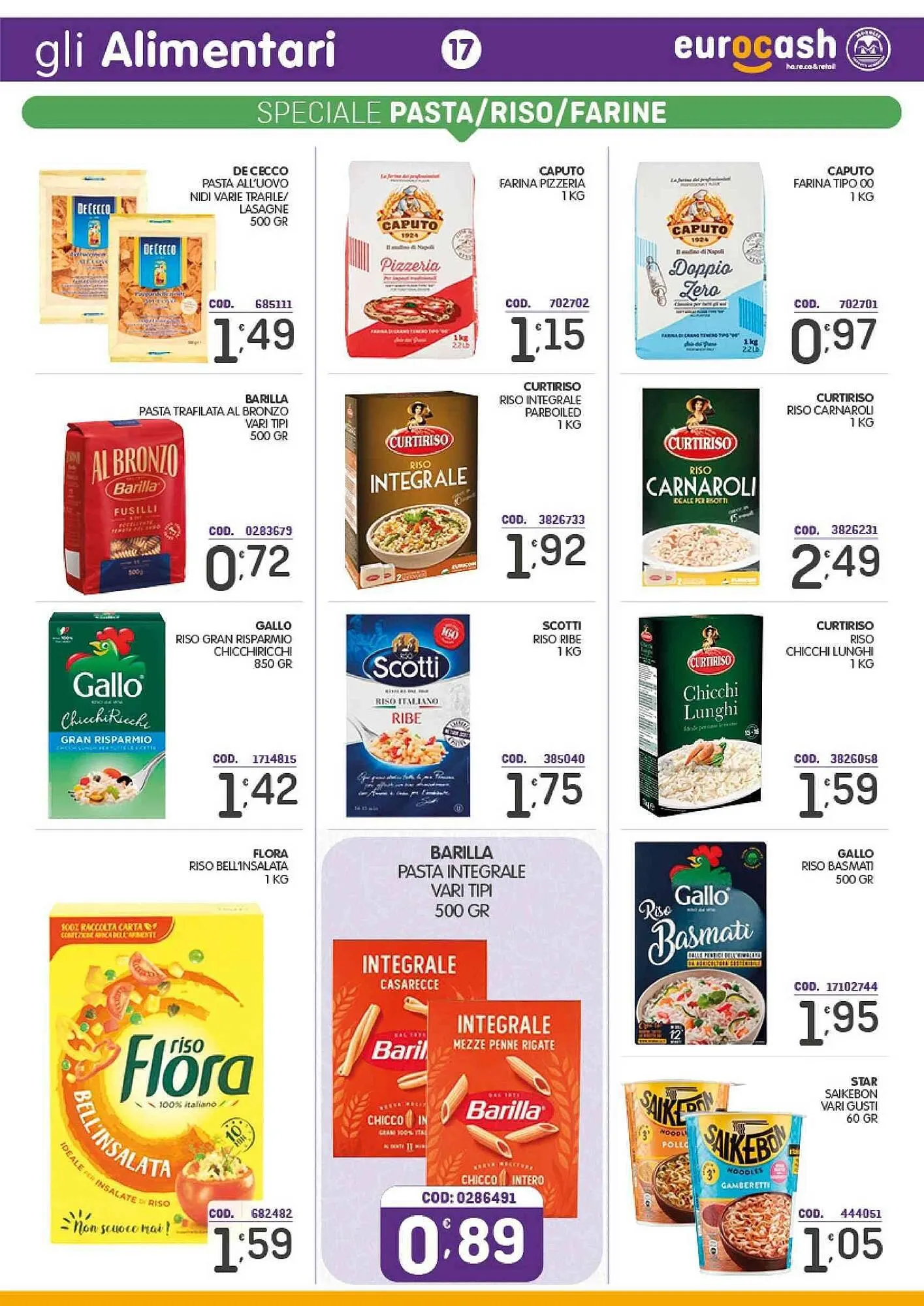 Volantino Eurocash da 27 agosto a 14 settembre di 2025 - Pagina del volantino 17