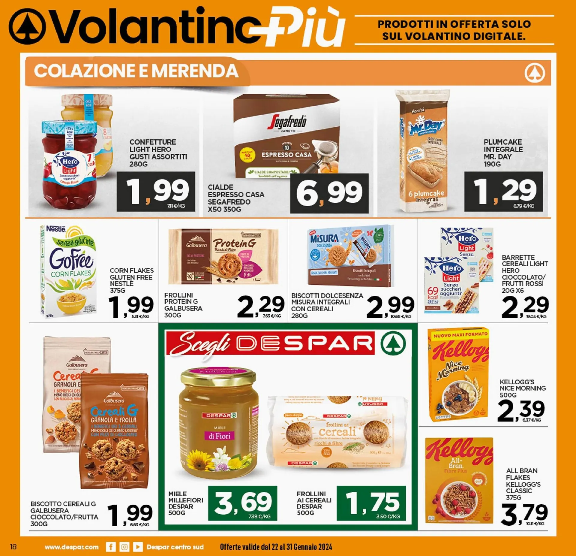 Volantino Iperspar da 22 gennaio a 31 gennaio di 2024 - Pagina del volantino 18