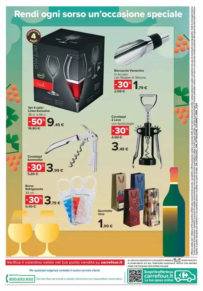 Catalogo vini da 7 ottobre a 10 novembre di 2024 - Pagina del volantino 24