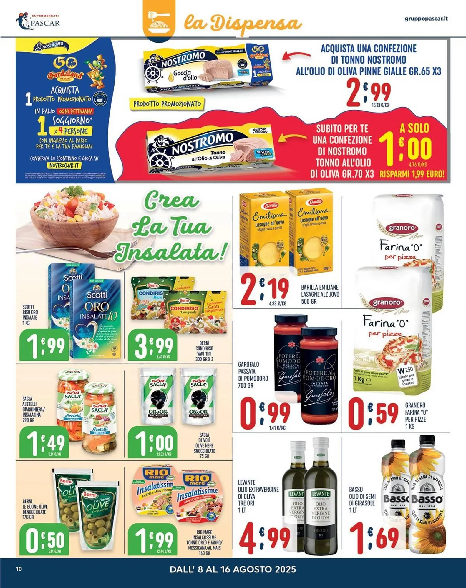 Volantino Gruppo Pascar da 8 agosto a 16 agosto di 2025 - Pagina del volantino 10