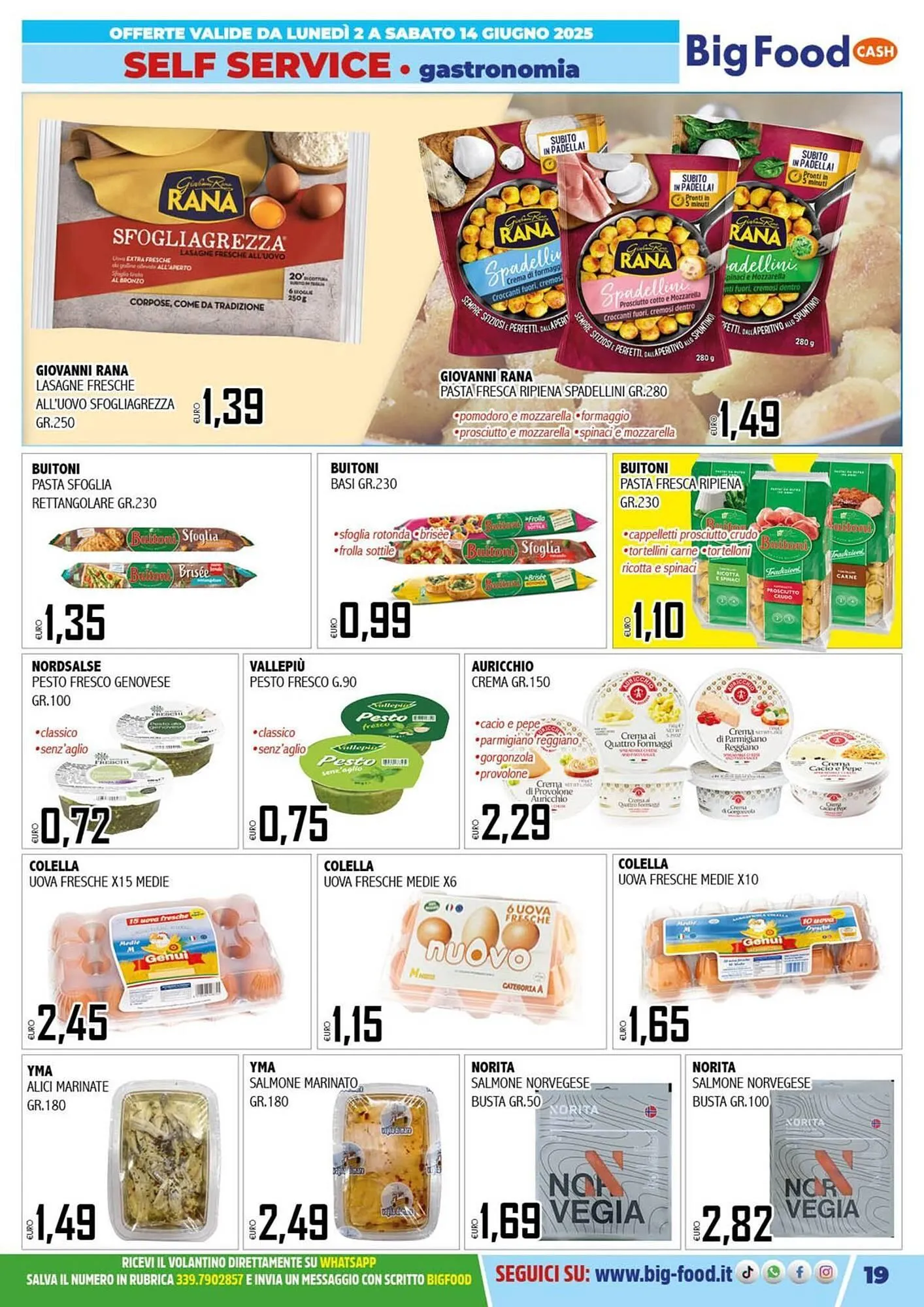 Volantino Big Food da 2 giugno a 14 giugno di 2025 - Pagina del volantino 19