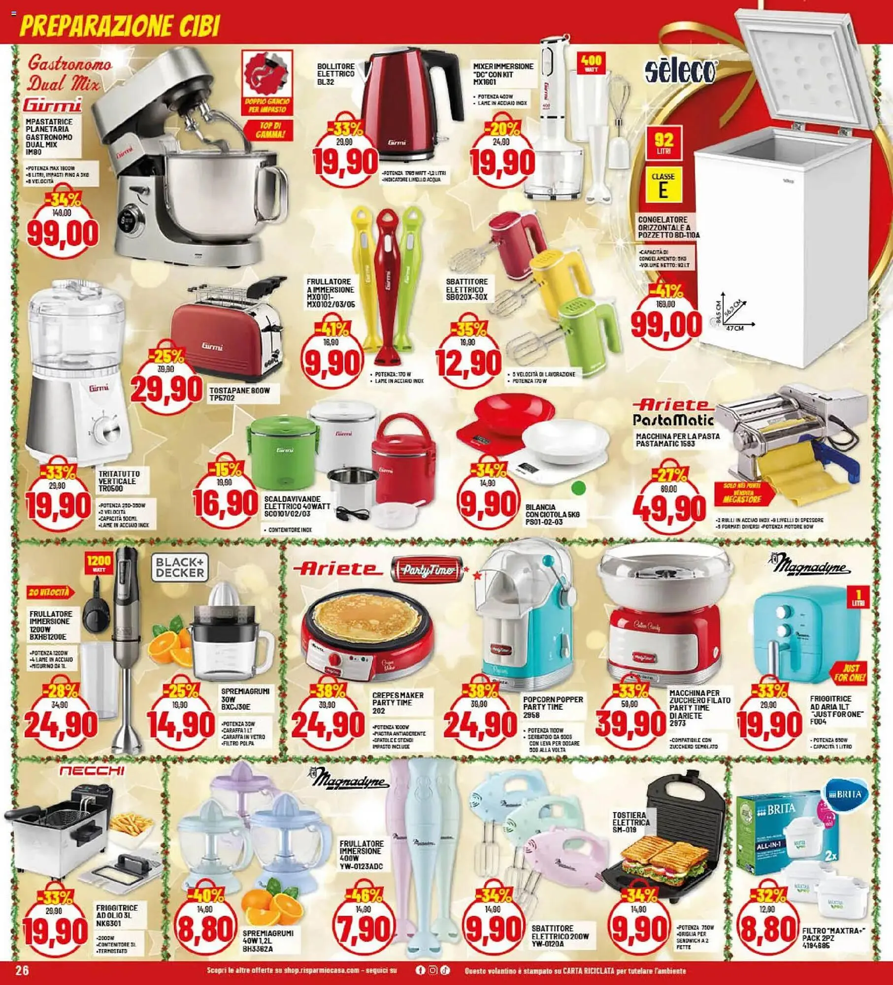 Volantino Risparmio Casa da 26 novembre a 20 dicembre di 2025 - Pagina del volantino 26