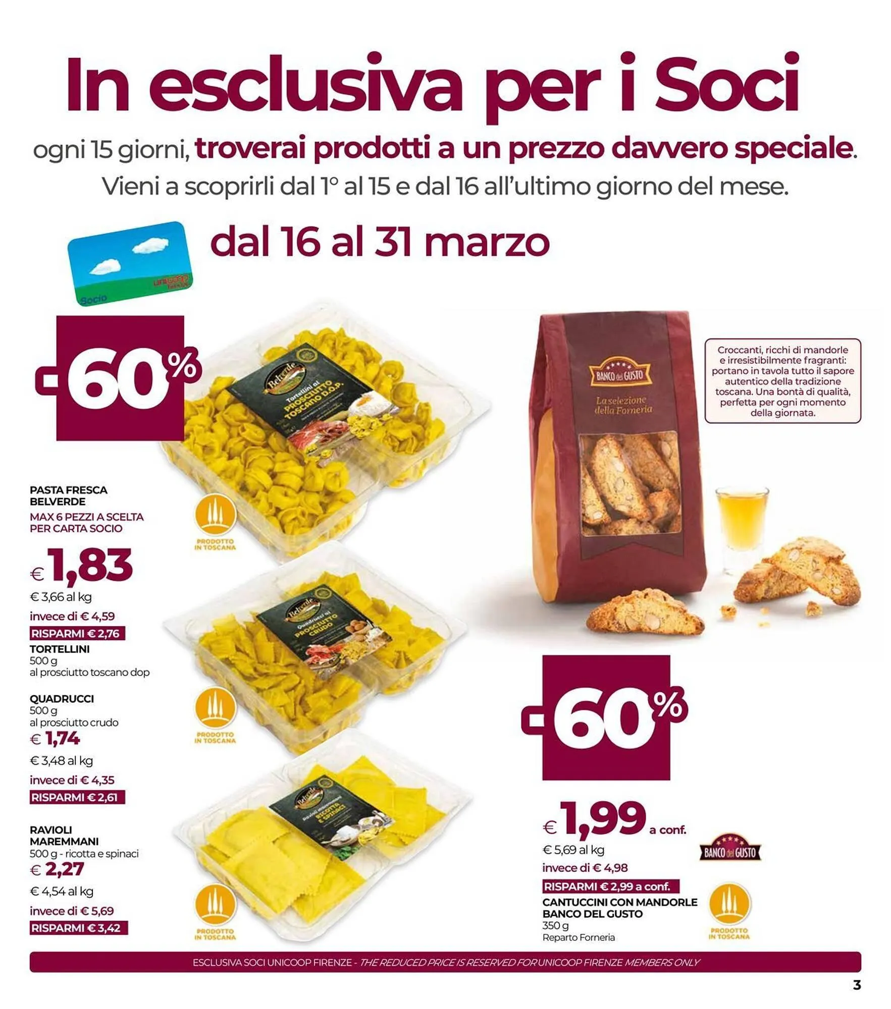 Volantino Unicoop da 12 marzo a 25 marzo di 2026 - Pagina del volantino 3