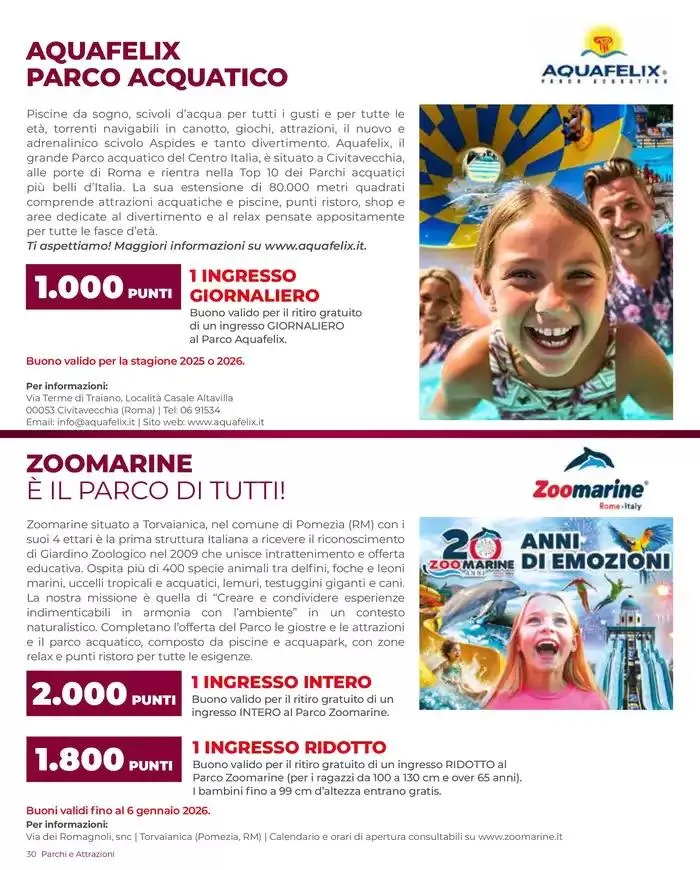 Catalogo Fidelizzazione 2025 da 22 aprile a 30 novembre di 2025 - Pagina del volantino 30