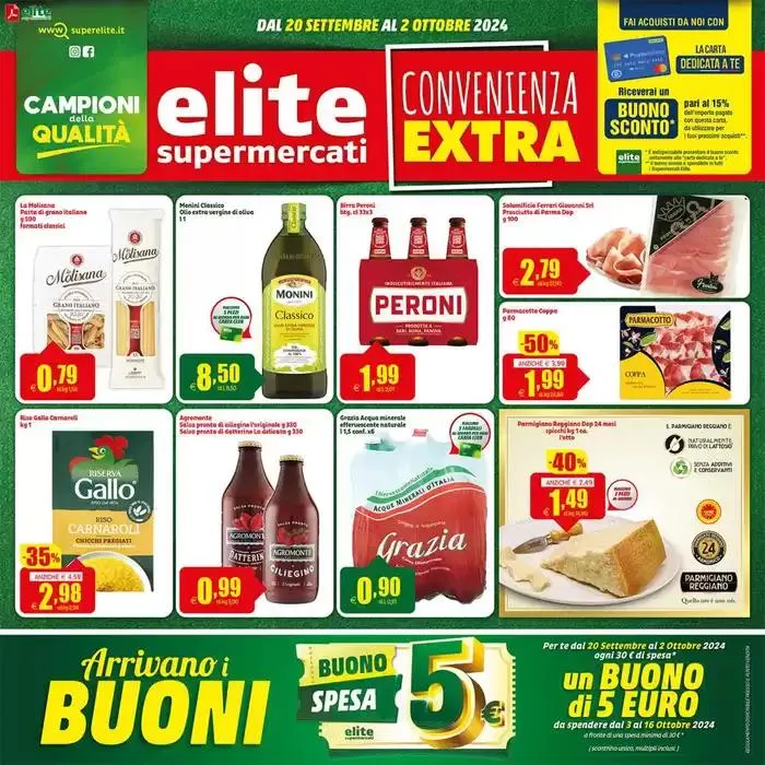 Convenienza extra da 30 settembre a 2 ottobre di 2024 - Pagina del volantino 1