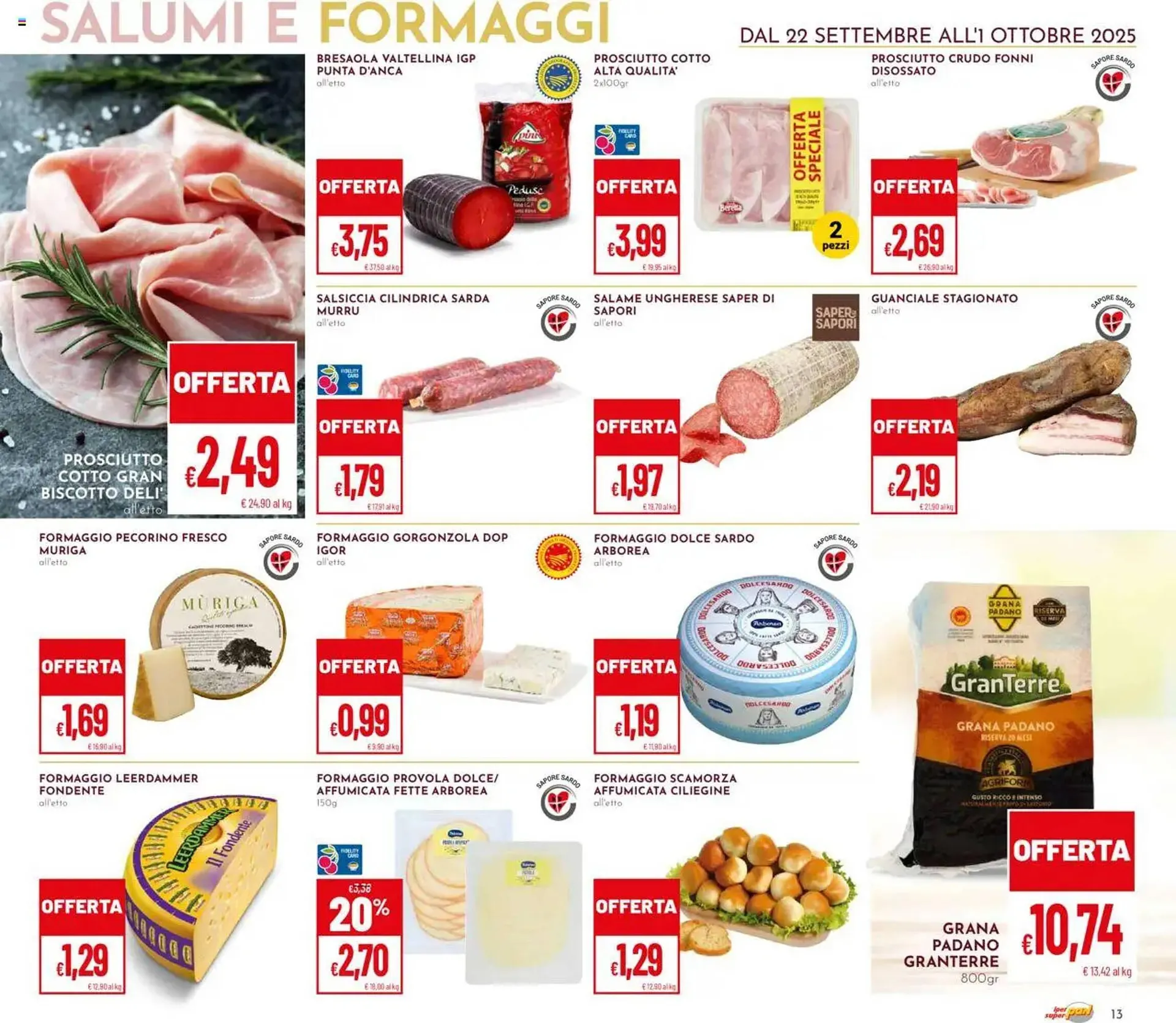Volantino Pan da 22 settembre a 1 ottobre di 2025 - Pagina del volantino 13