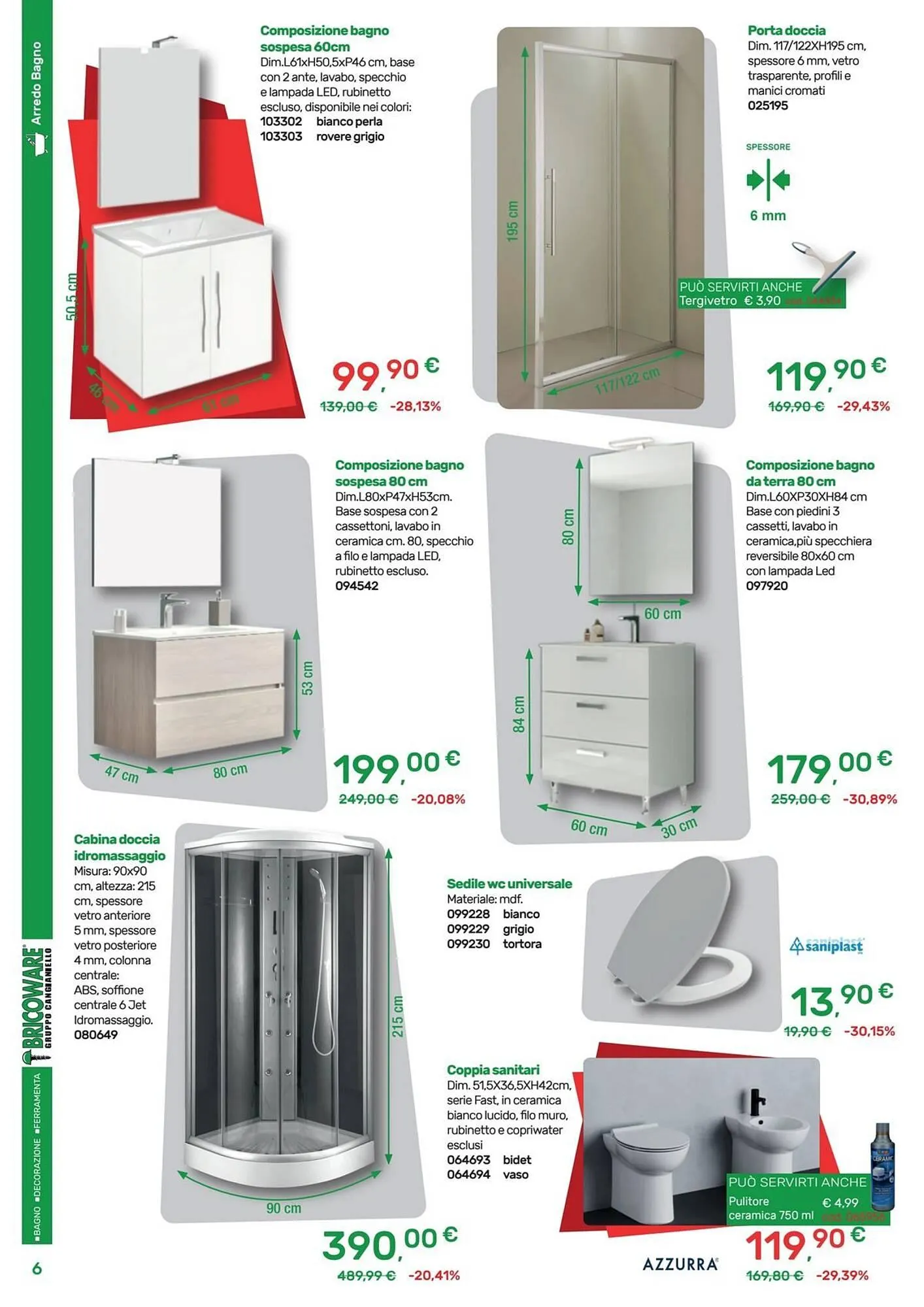 Volantino Bricoware da 24 luglio a 17 agosto di 2025 - Pagina del volantino 6