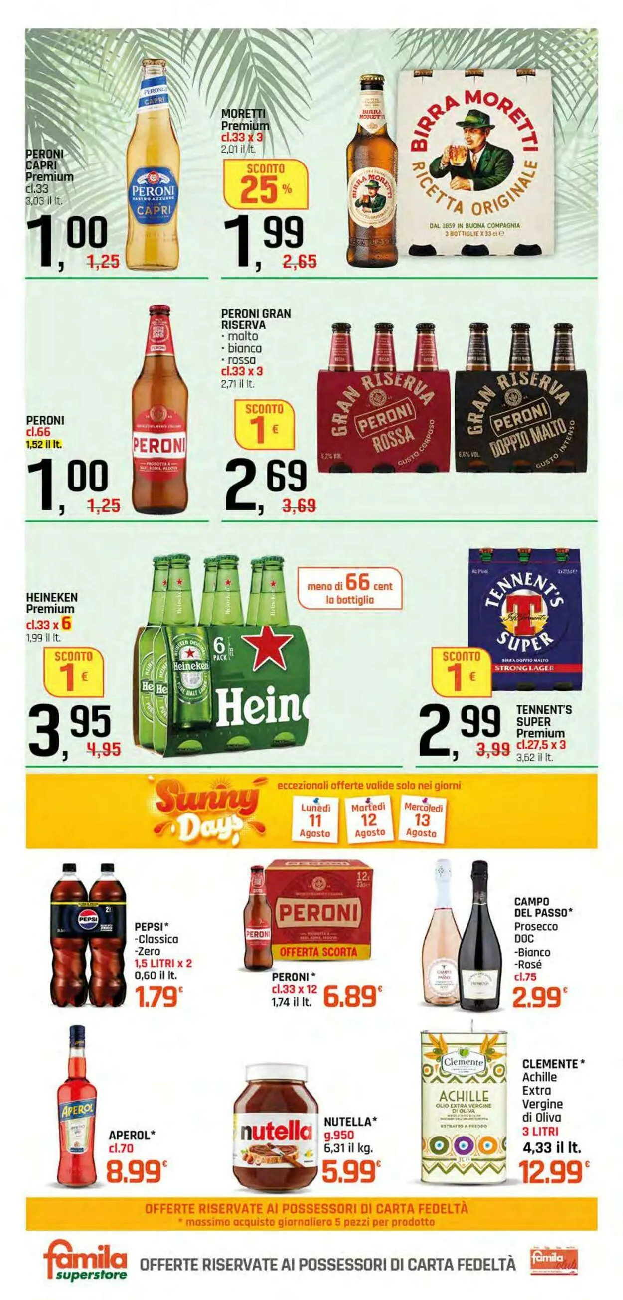 Famila Volantino attuale da 7 agosto a 15 agosto di 2025 - Pagina del volantino 3