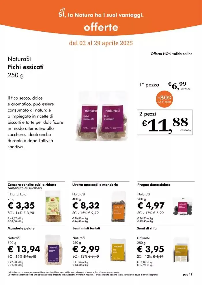 Offerte Aprile 2025 da 1 aprile a 30 aprile di 2025 - Pagina del volantino 19