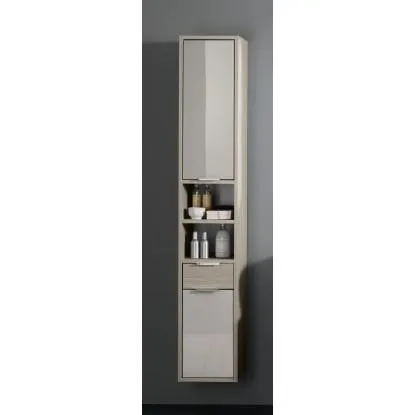 Mobile bagno colonna sospesa Lucky 30x175x34 cm larice