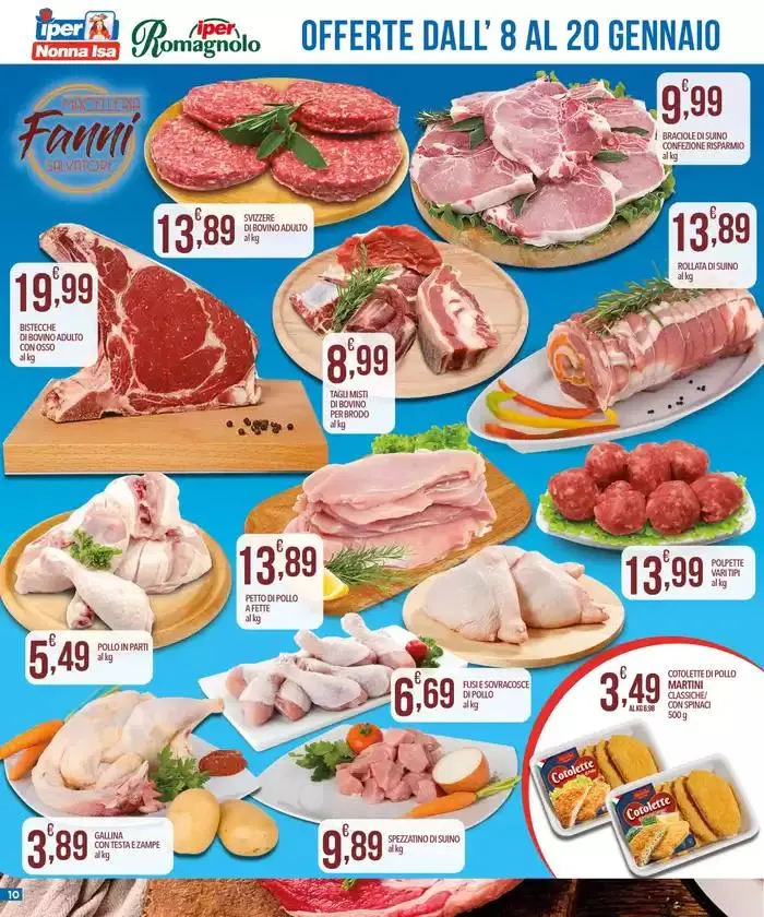 Al costo da 8 gennaio a 20 gennaio di 2025 - Pagina del volantino 10