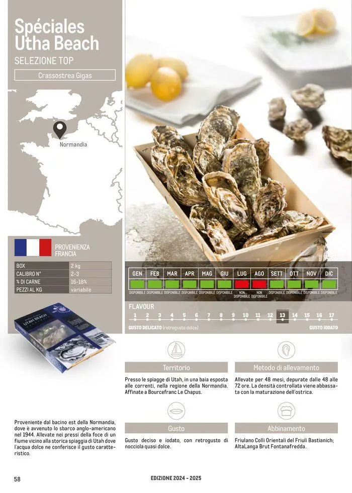 Catalogo Frutti di mare da 11 luglio a 31 luglio di 2025 - Pagina del volantino 58