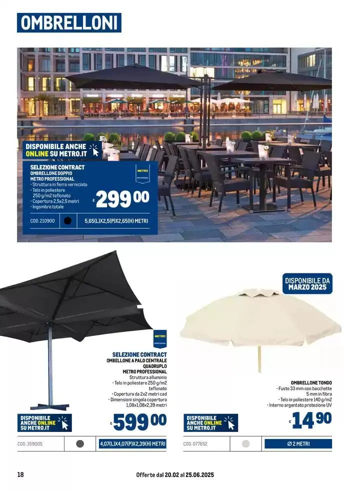 Arredo Esterno da 20 febbraio a 25 giugno di 2025 - Pagina del volantino 18
