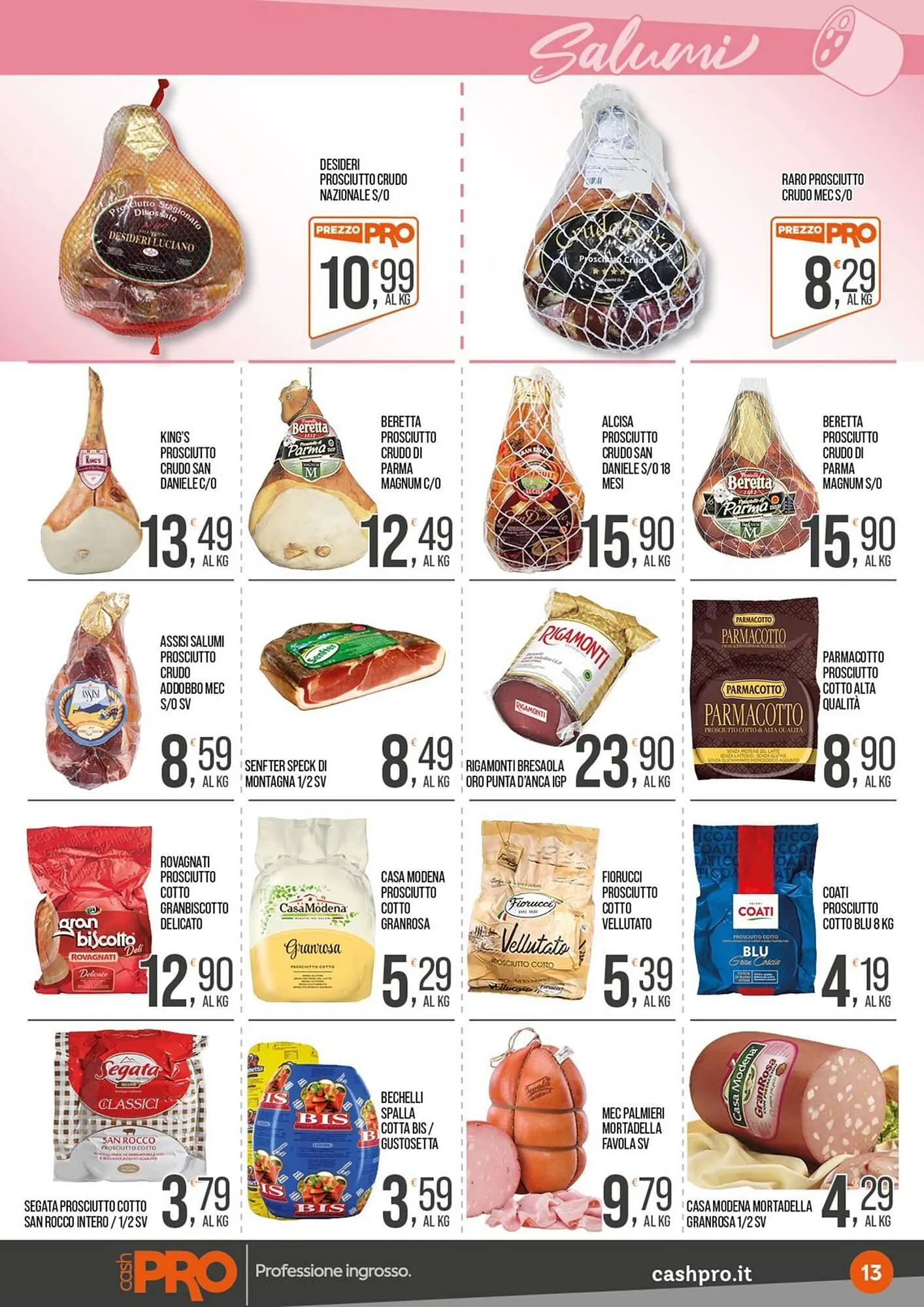 Volantino Cash pro da 15 dicembre a 24 dicembre di 2025 - Pagina del volantino 13