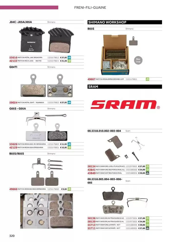Catalogo ricambi ed accessori da 20 novembre a 31 dicembre di 2025 - Pagina del volantino 204