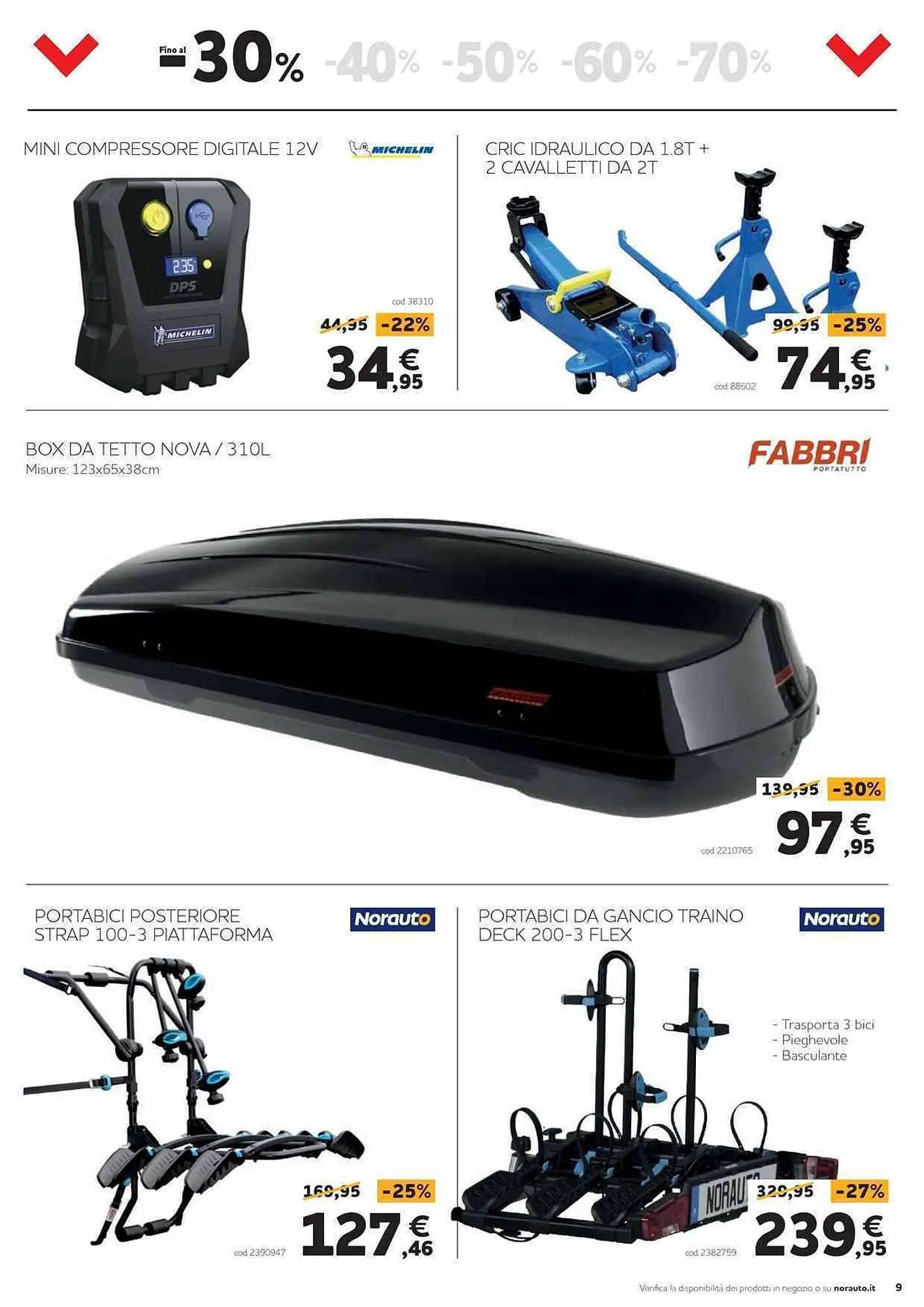 Volantino Norauto da 31 agosto a 27 settembre di 2023 - Pagina del volantino 9