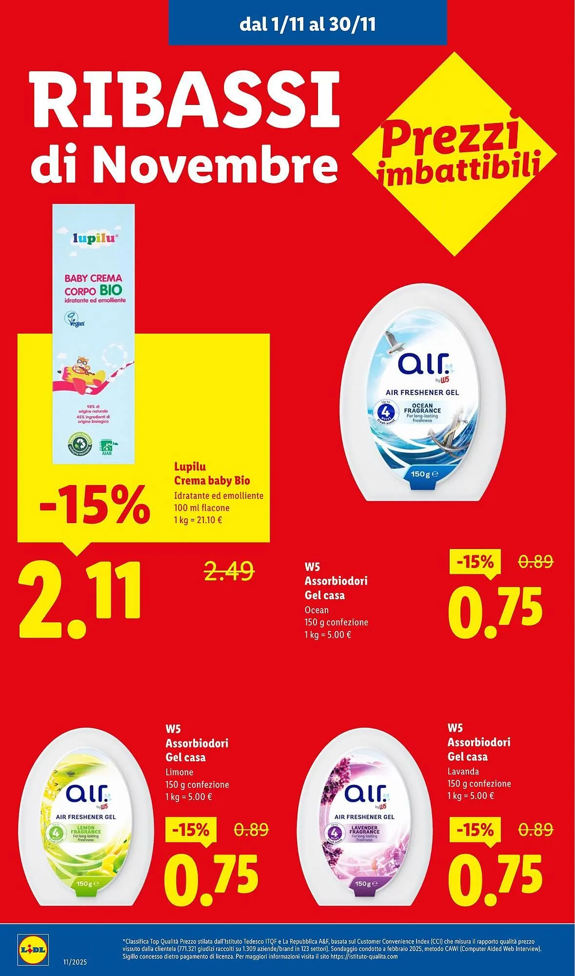 Volantino Lidl da 1 novembre a 30 novembre di 2025 - Pagina del volantino 18