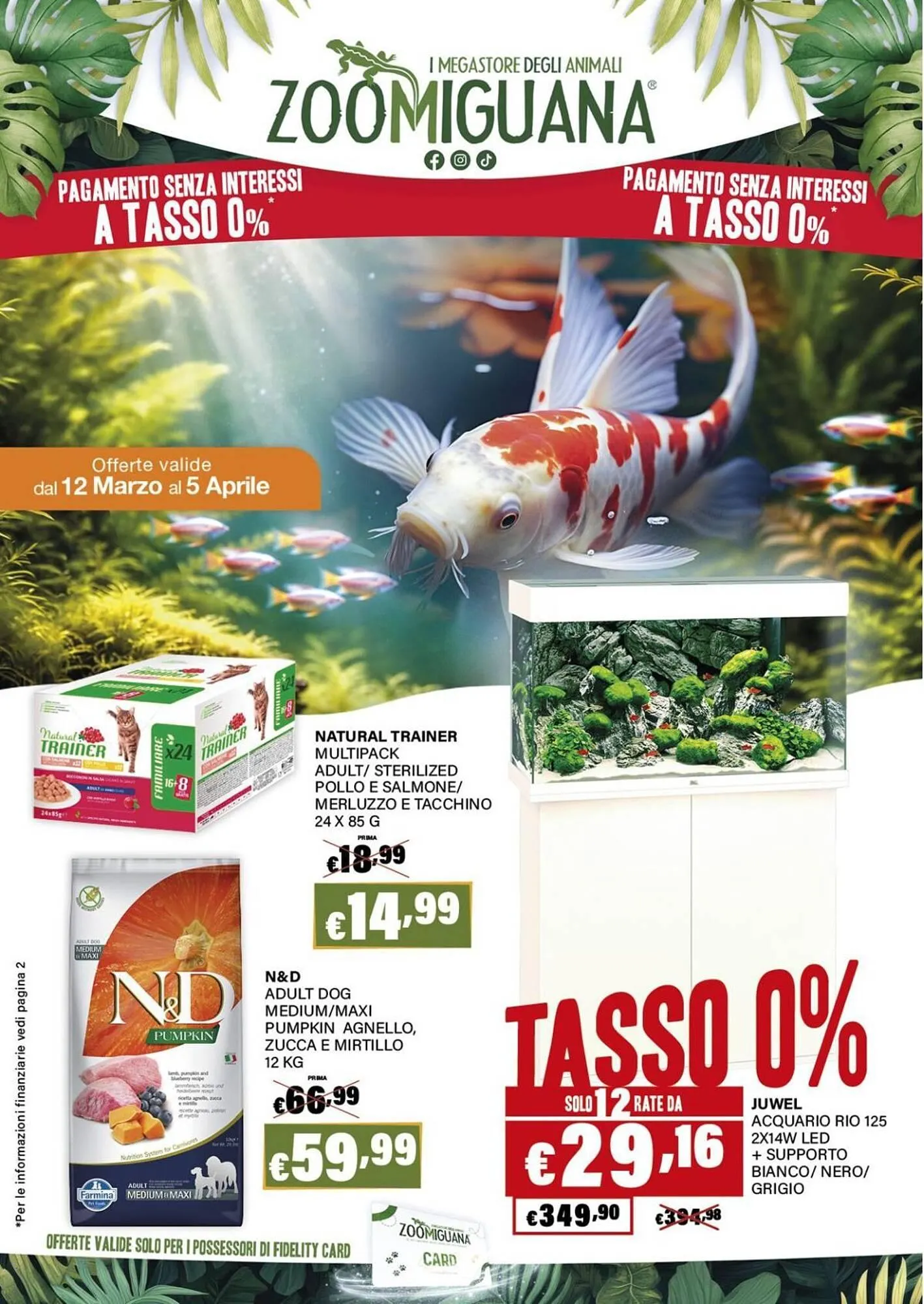 Volantino Zoomiguana da 12 marzo a 5 aprile di 2026 - Pagina del volantino 1