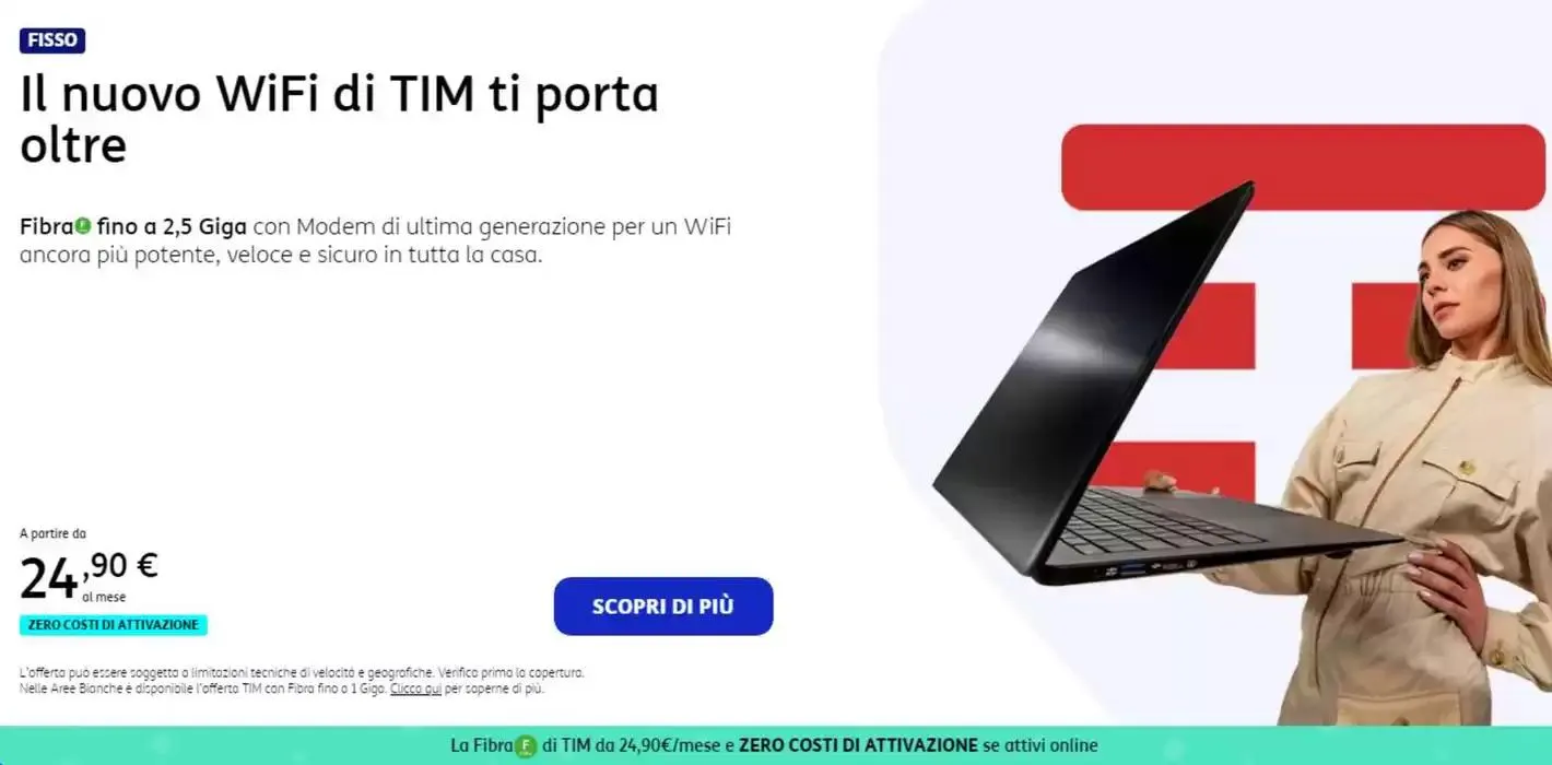 Il nuovo WiFi di TIM ti porta oltre - 1