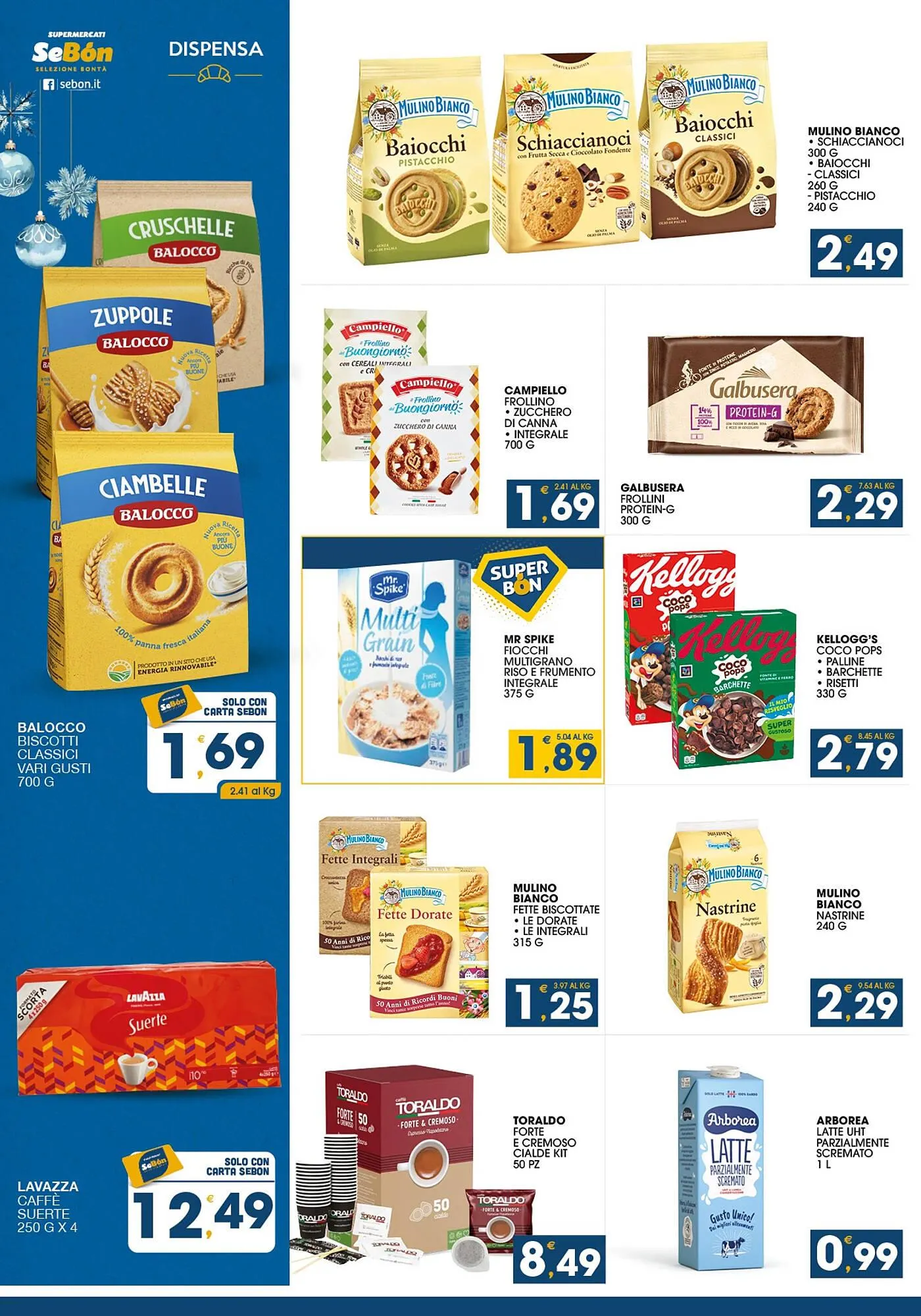 Volantino SeBón Supermercati da 3 dicembre a 14 dicembre di 2025 - Pagina del volantino 12