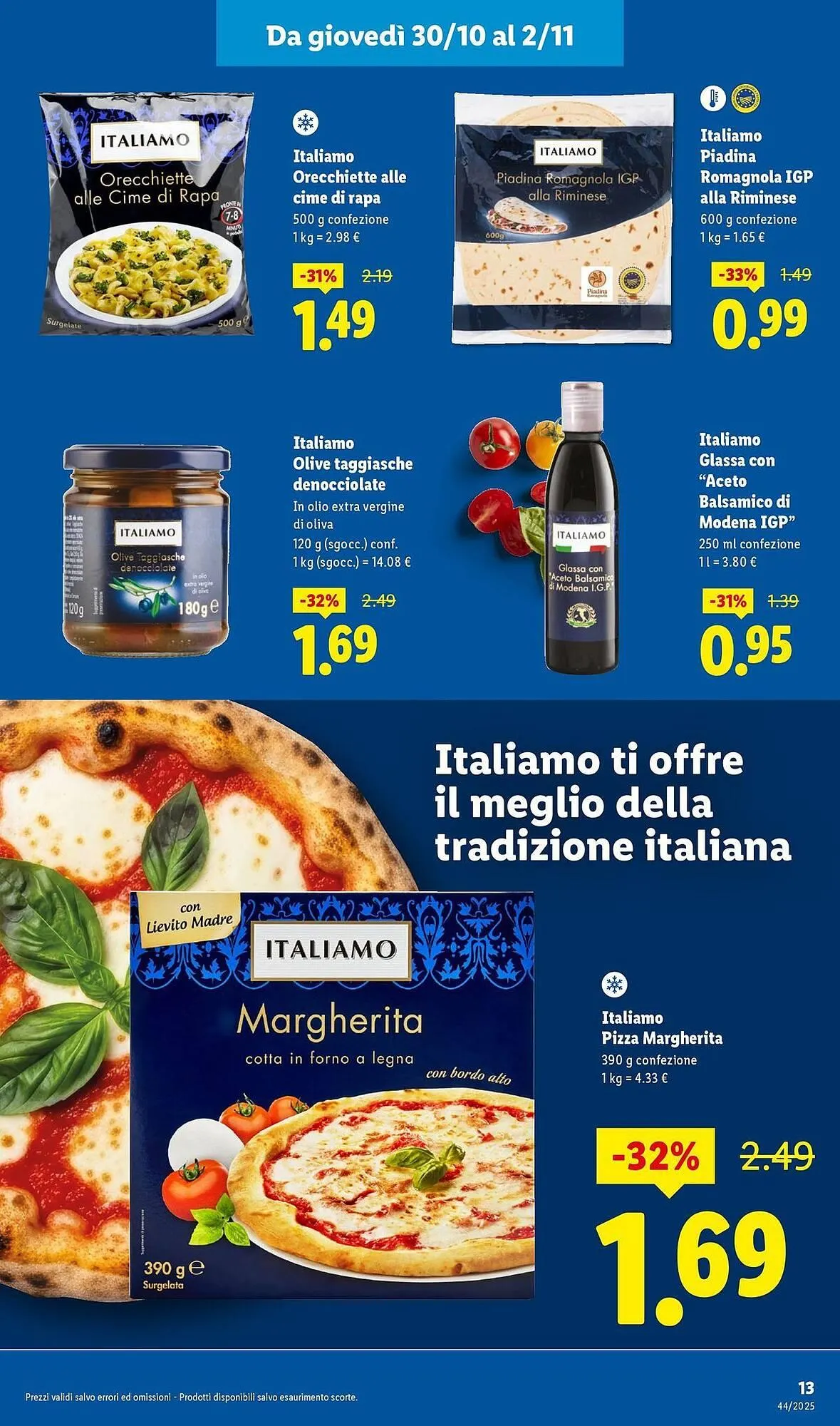 Volantino Lidl da 30 ottobre a 2 novembre di 2025 - Pagina del volantino 13