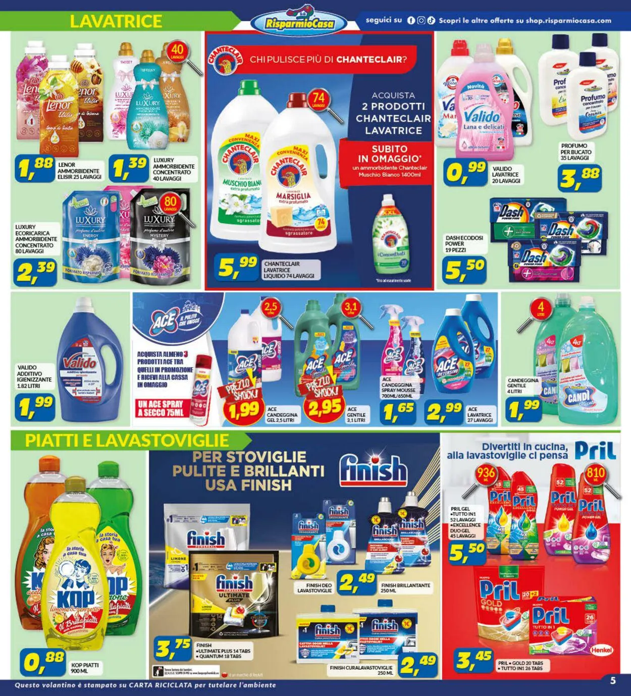 Risparmio Casa Volantino attuale da 8 aprile a 14 aprile di 2024 - Pagina del volantino 5