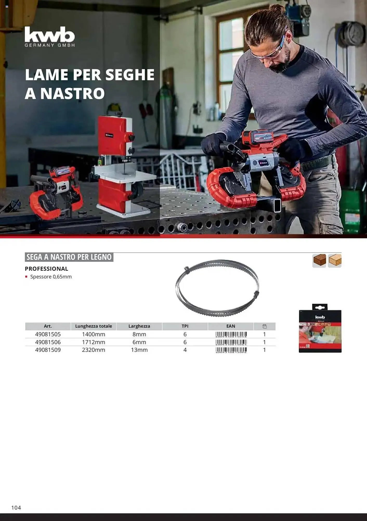 Volantino Einhell da 6 febbraio a 6 febbraio di 2026 - Pagina del volantino 106