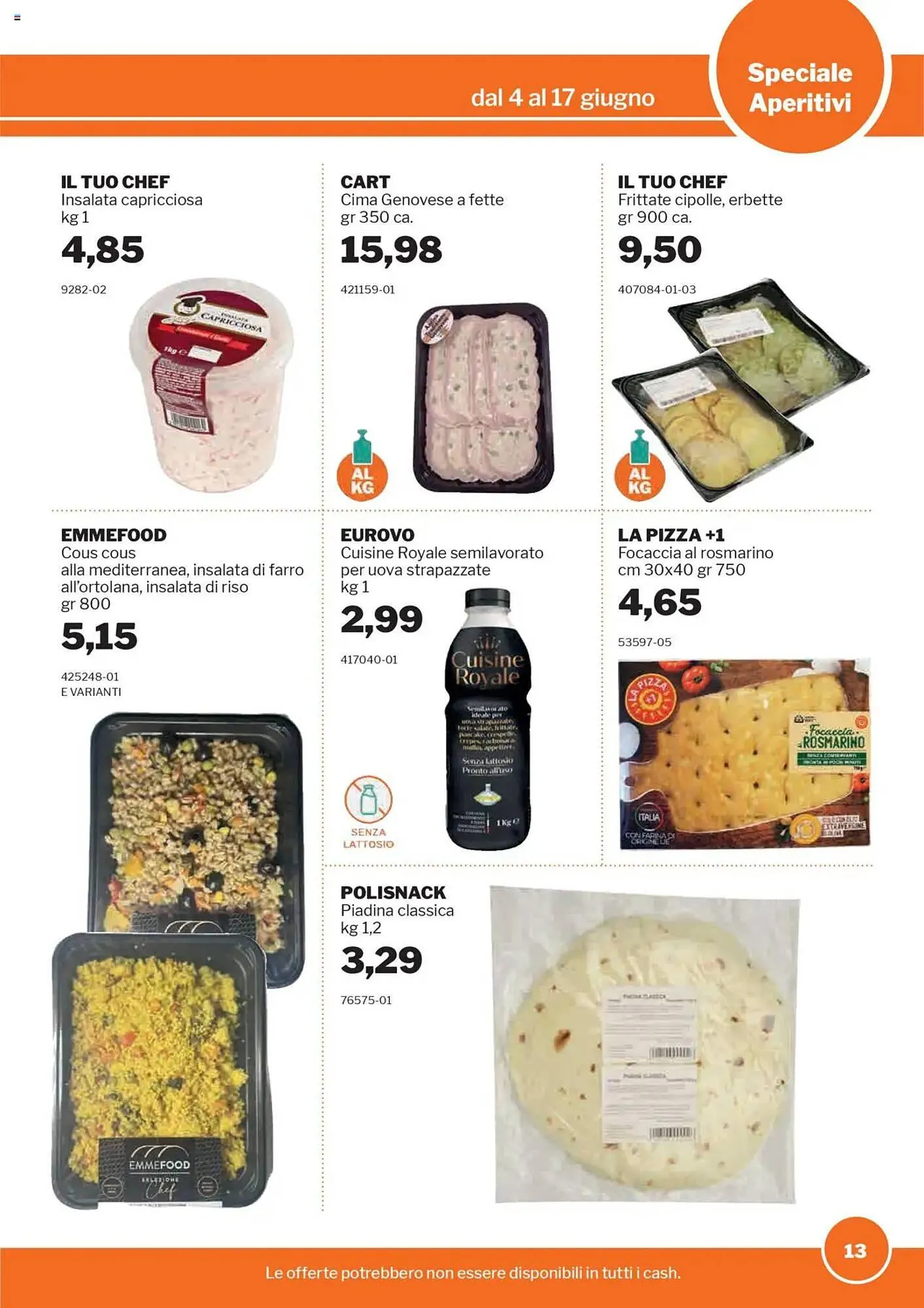 Volantino GrosMarket da 4 giugno a 17 giugno di 2025 - Pagina del volantino 13