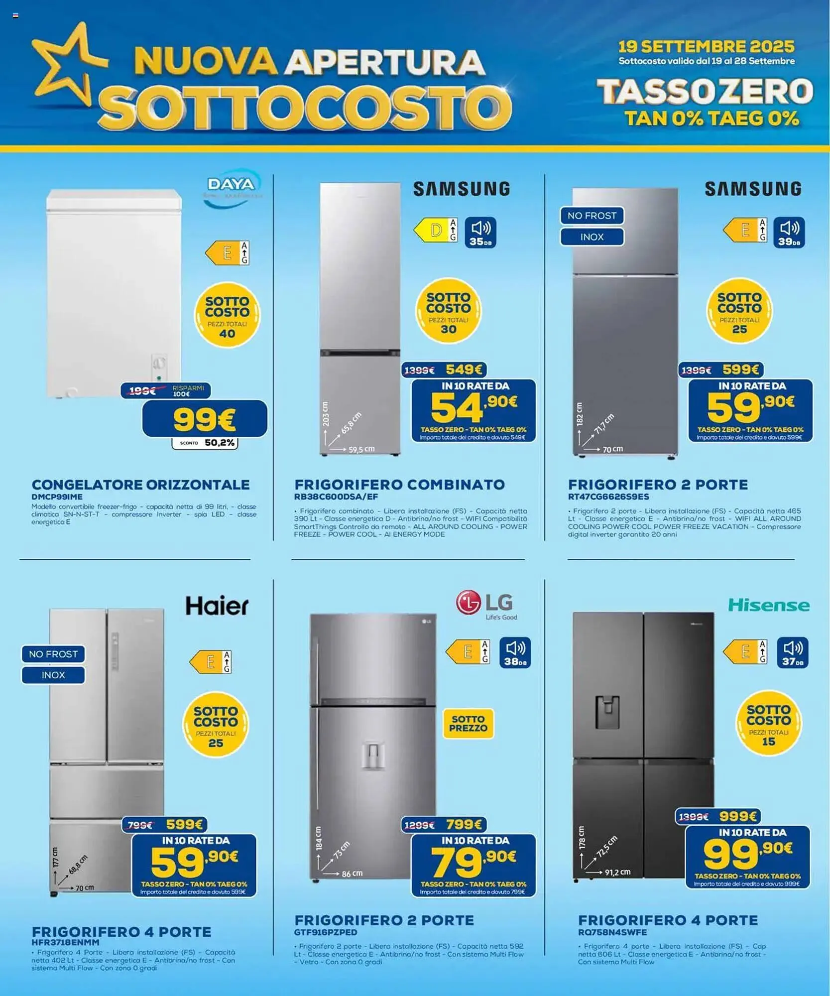 Volantino Euronics da 19 settembre a 28 settembre di 2025 - Pagina del volantino 11